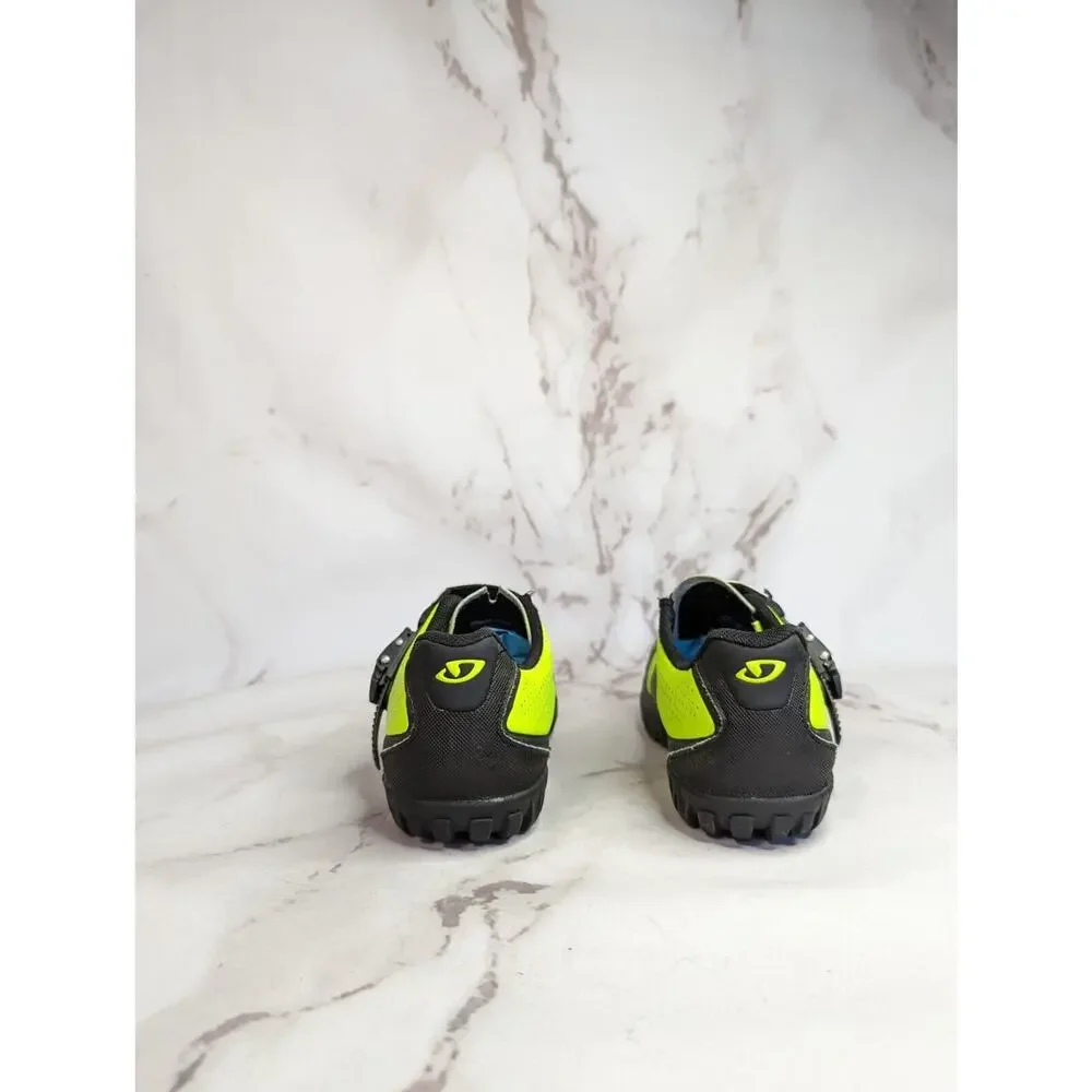 Giro Cycling Shoe Womens 8 EU 39 UK 5.5 Mens 6.5 Yellow 4 Bolt Terraduro